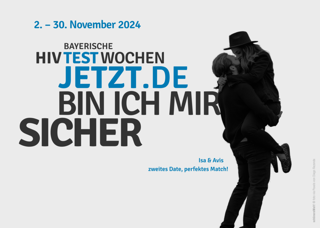 HIV-Testwochen Motiv Isa & Avis: Zweites Date, perfektes Match!