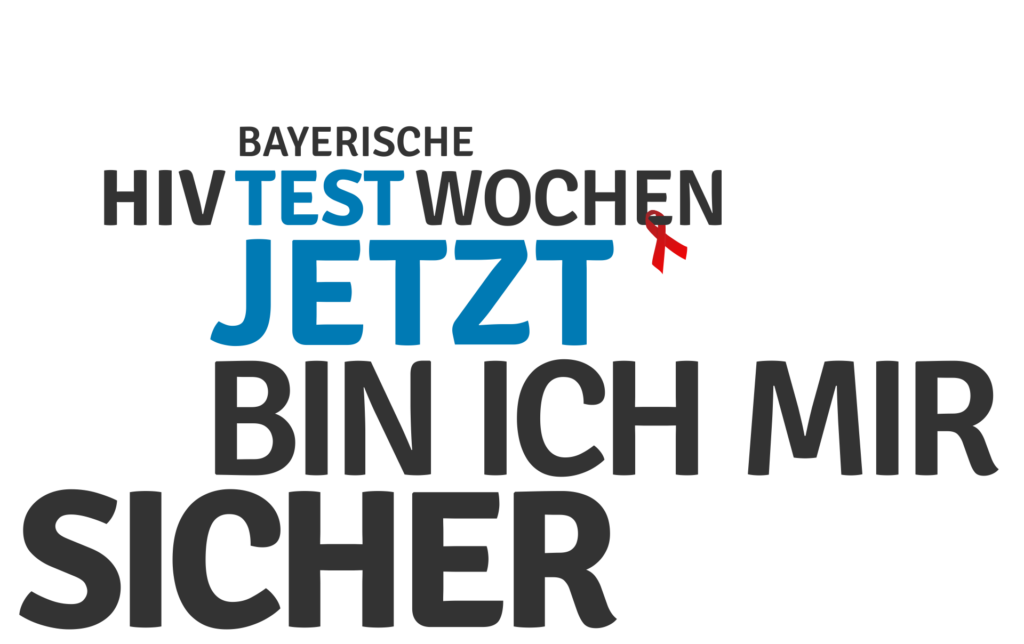 Logo Bayerische HIV-Testwochen - TestJetzt.de - Jetzt bin ich mir sicher?